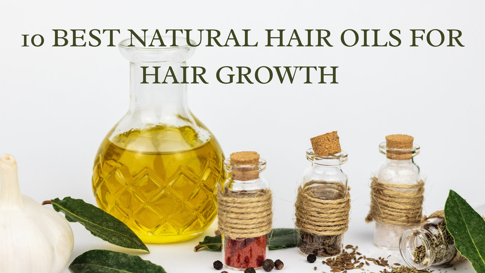 Read more about the article 10 Best Natural Oils for Hair Growth and How to Use Them