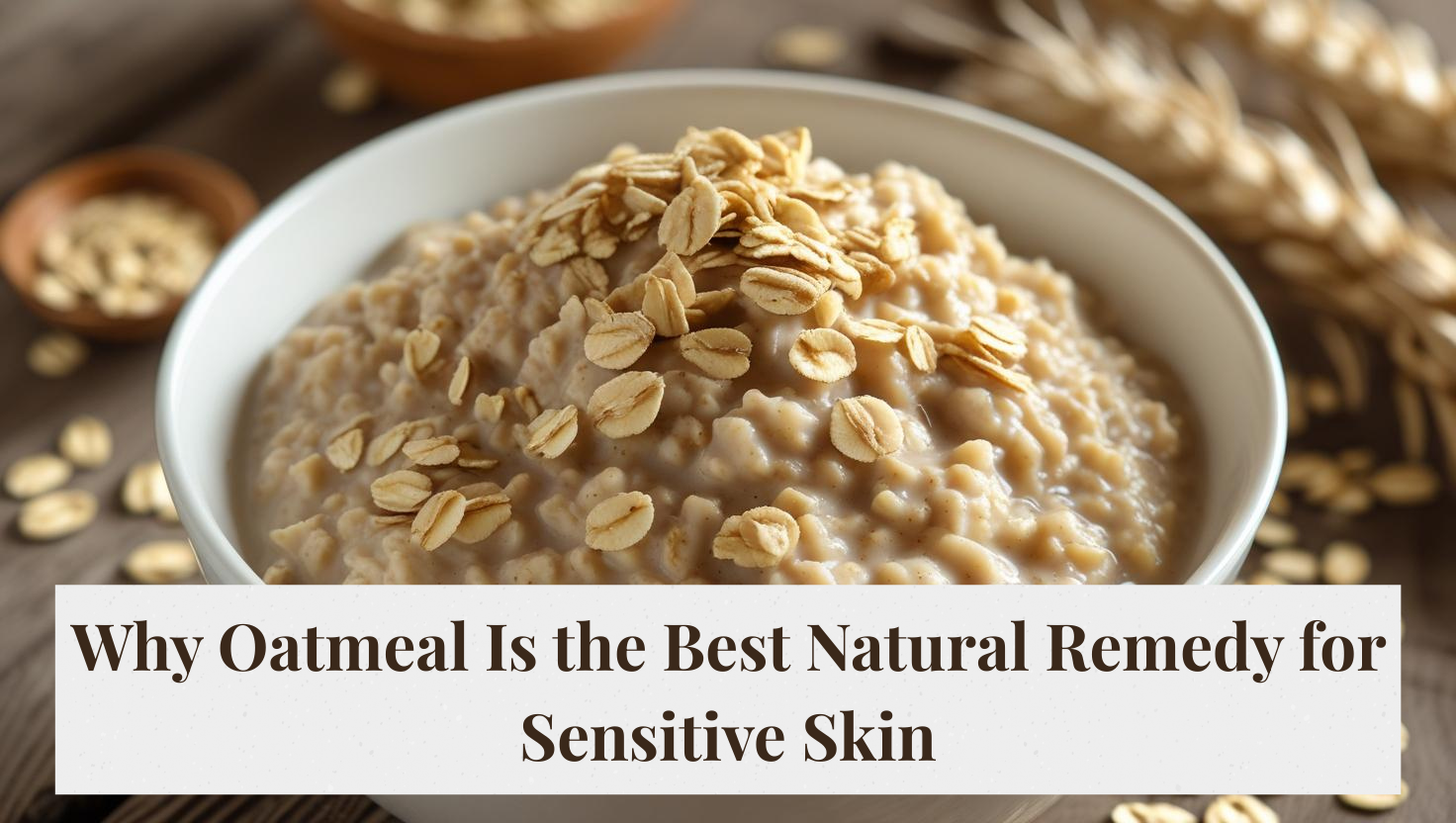 Read more about the article Why Oatmeal Is the Best Natural Remedy for Sensitive Skin | 5 Ways to Use It