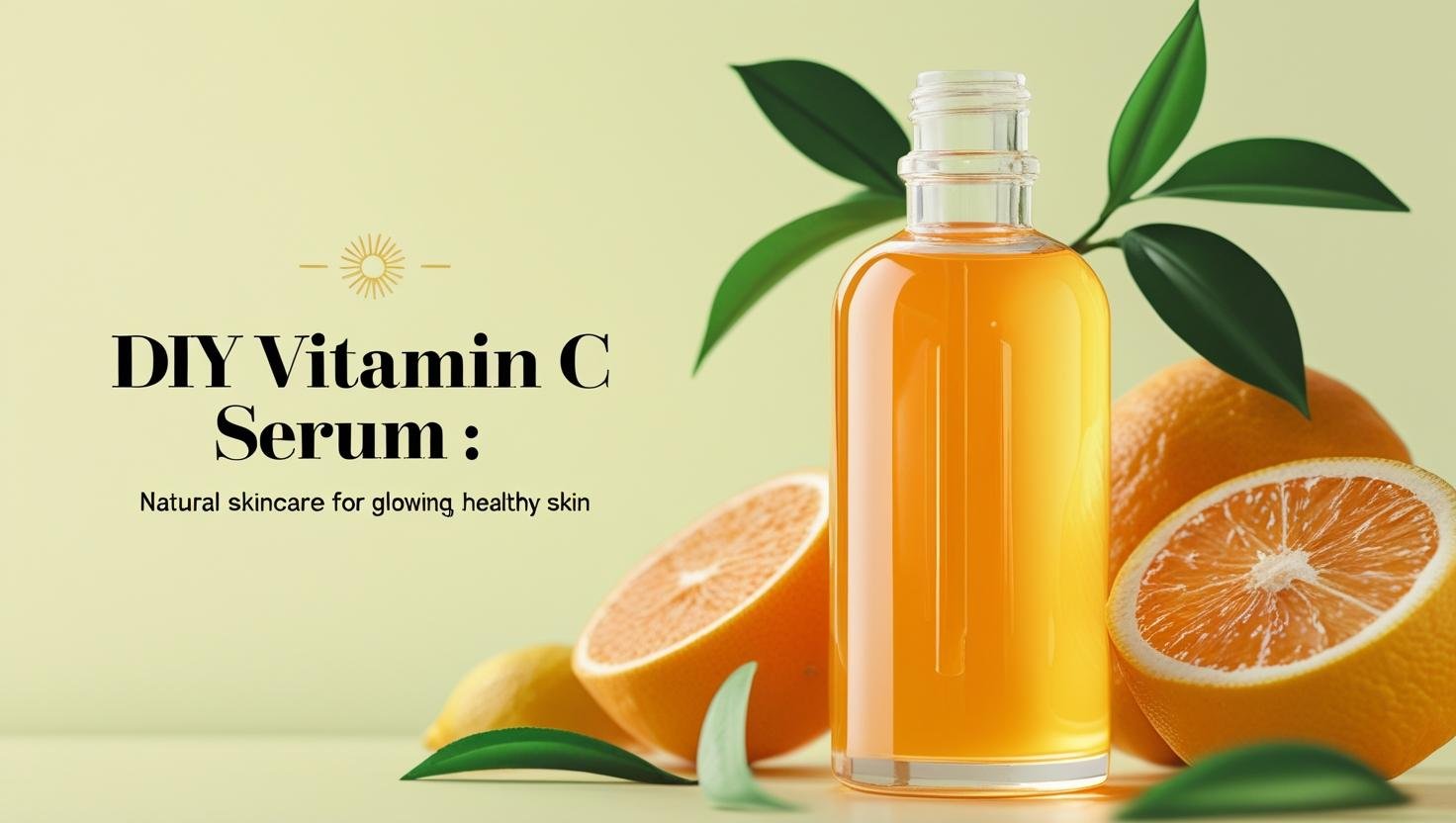 Read more about the article DIY Vitamin C Serum: Natural Skincare for Glowing, Healthy Skin