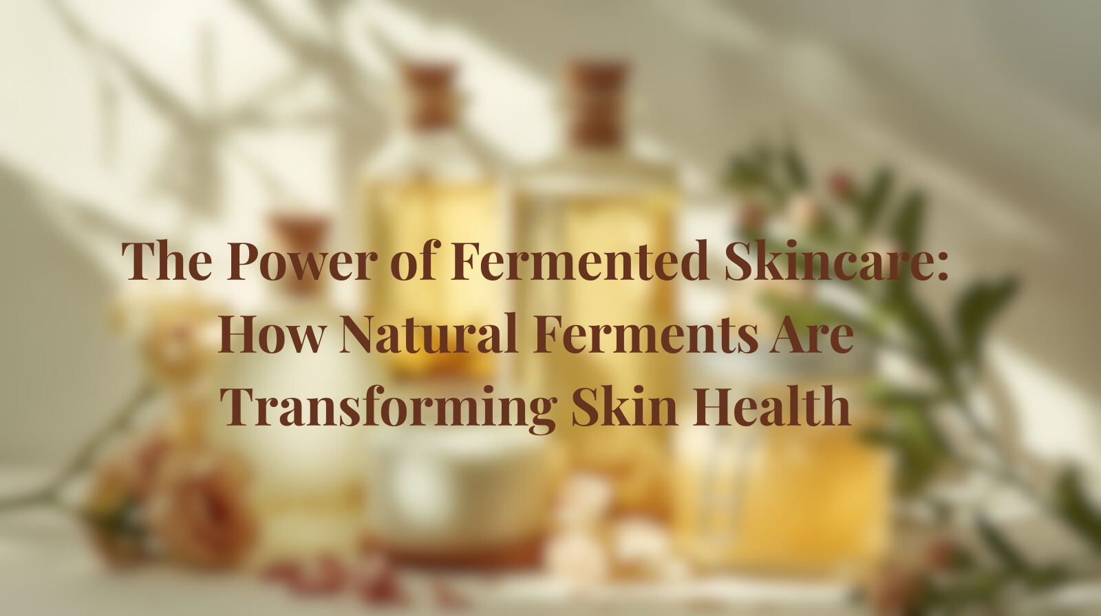 The power of fermented skincare